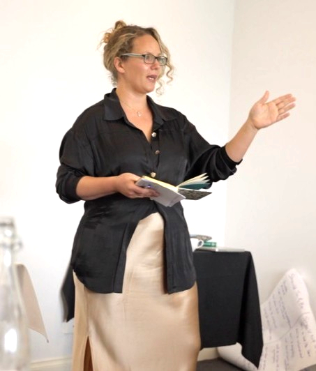 Yvette Colton running a workshop